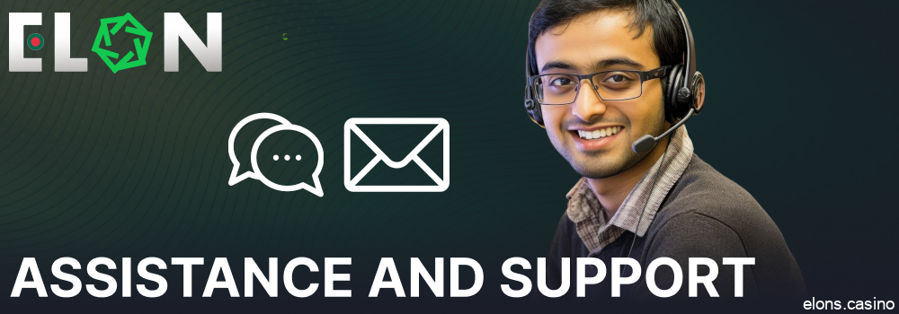 Elon Casino assistance and customer support services in Bangladesh