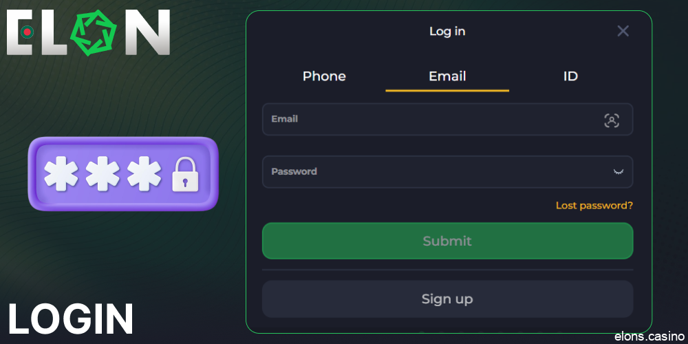 Guide on logging in to Elon Casino for players from Bangladesh