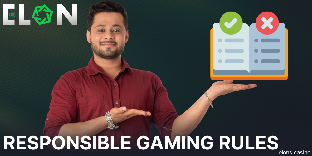 Elon Casino responsible raming rules for players from Bangladesh